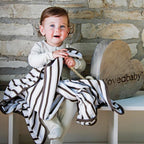 Bark Stripe | Organic Blanket