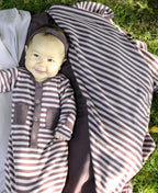 Lavender/Eggplant | Organic Blanket