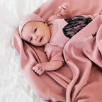 Mauve | Organic Blanket