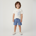 Organic Graphic Tee & Shorts Set - New York