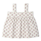 Organic Scalloped Top & Bloomers Set - Lavender
