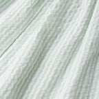 Organic Shirt & Shorts Set - Basil Stripes