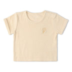 Organic Terry Tee & Shorts Set - Butter Yellow
