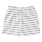 Organic Tank Top & Shorts Set - Fog Stripes