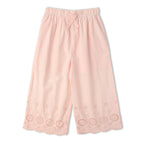 Organic Eyelet Top And Pant Set - Blush Eyelet
