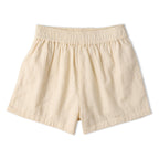 Organic Smocked Top & Shorts Set - Butter Yellow