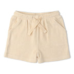 Organic Terry Tee & Shorts Set - Butter Yellow