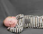 Gray Stripe | Organic Gown