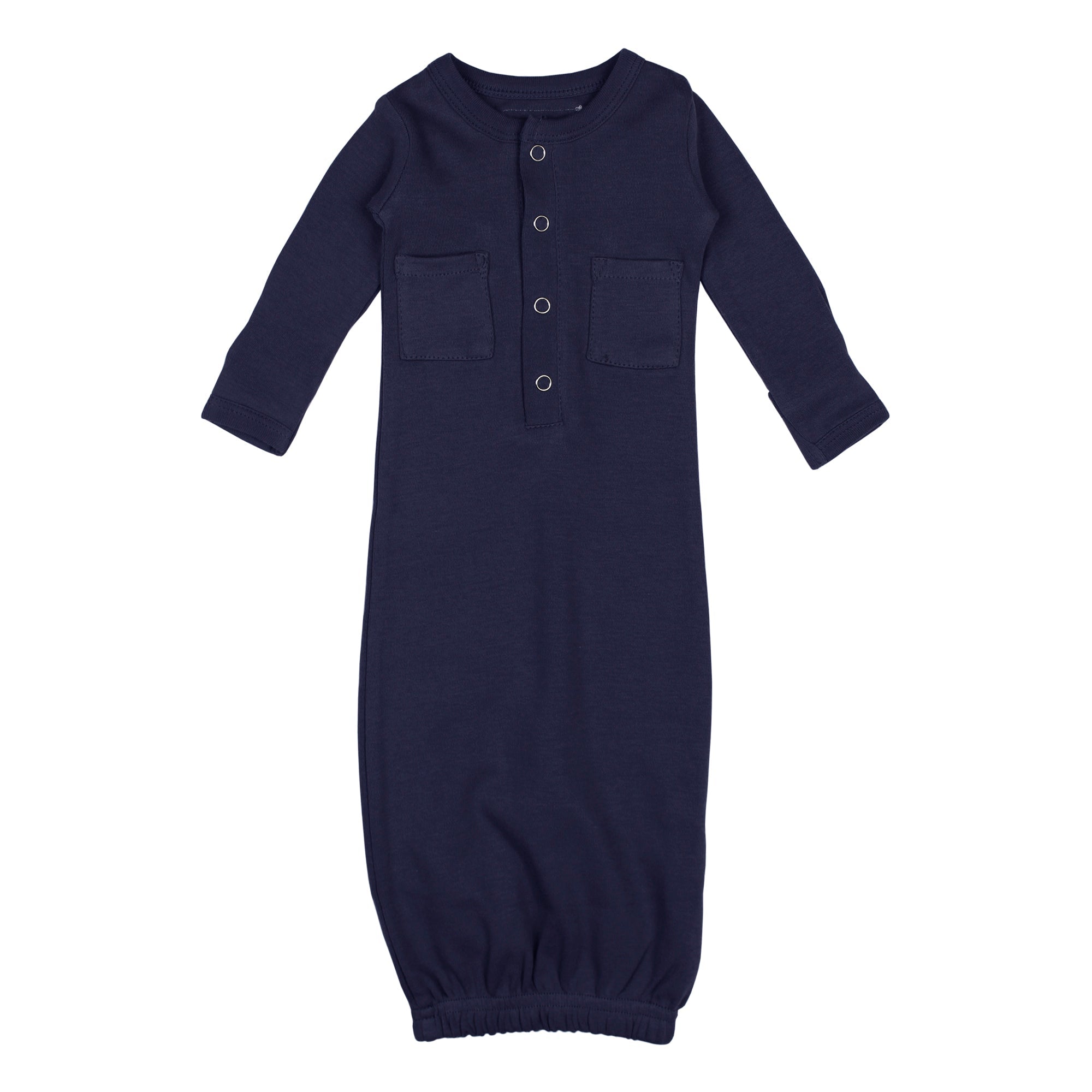 Navy | Organic Gown