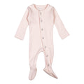 Blush | Organic Snap Footie