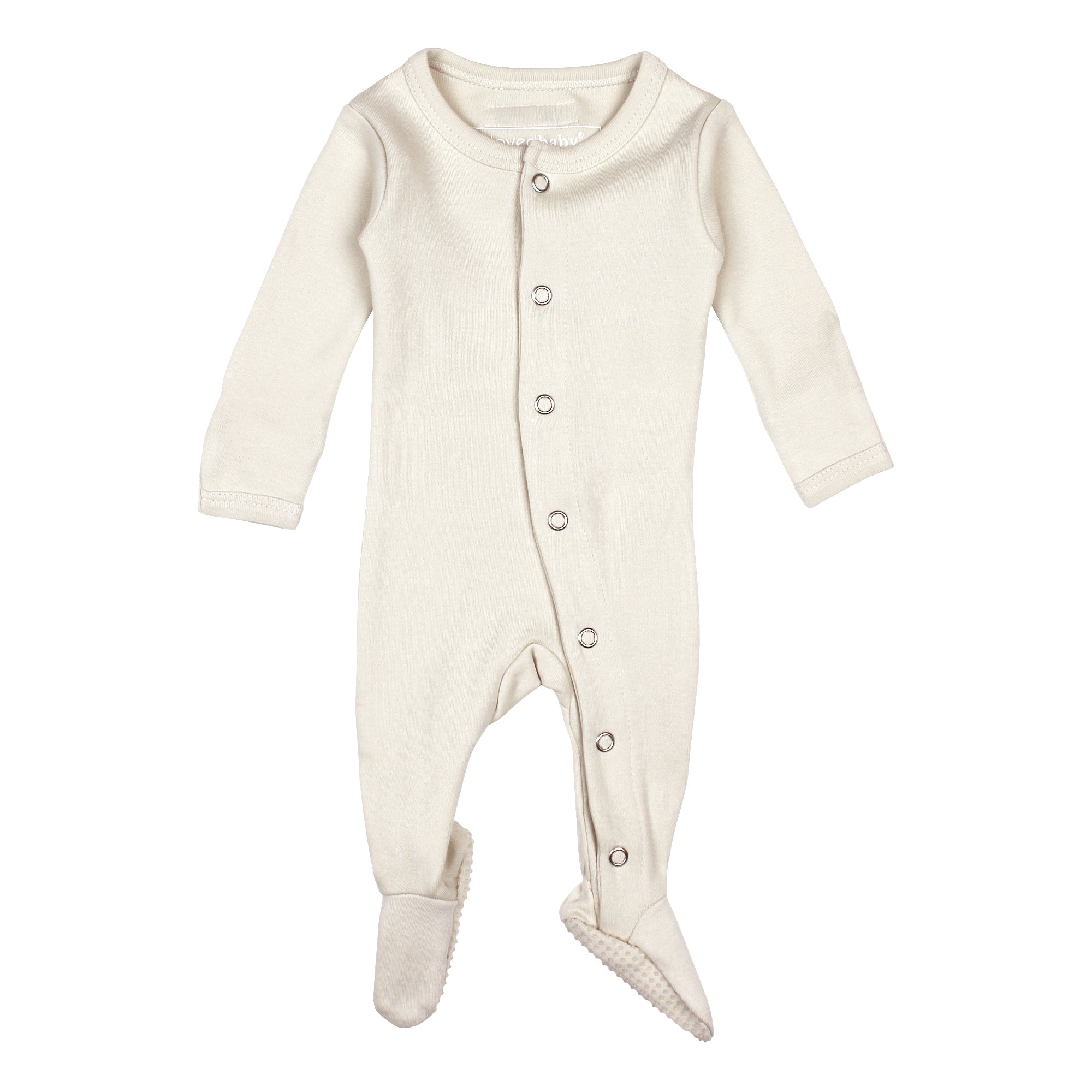 Buttercream | Organic Snap Footie