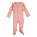 Coral | Organic Snap Footie