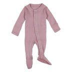 Lavender | Organic Snap Footie
