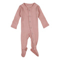 Mauve | Organic Snap Footie