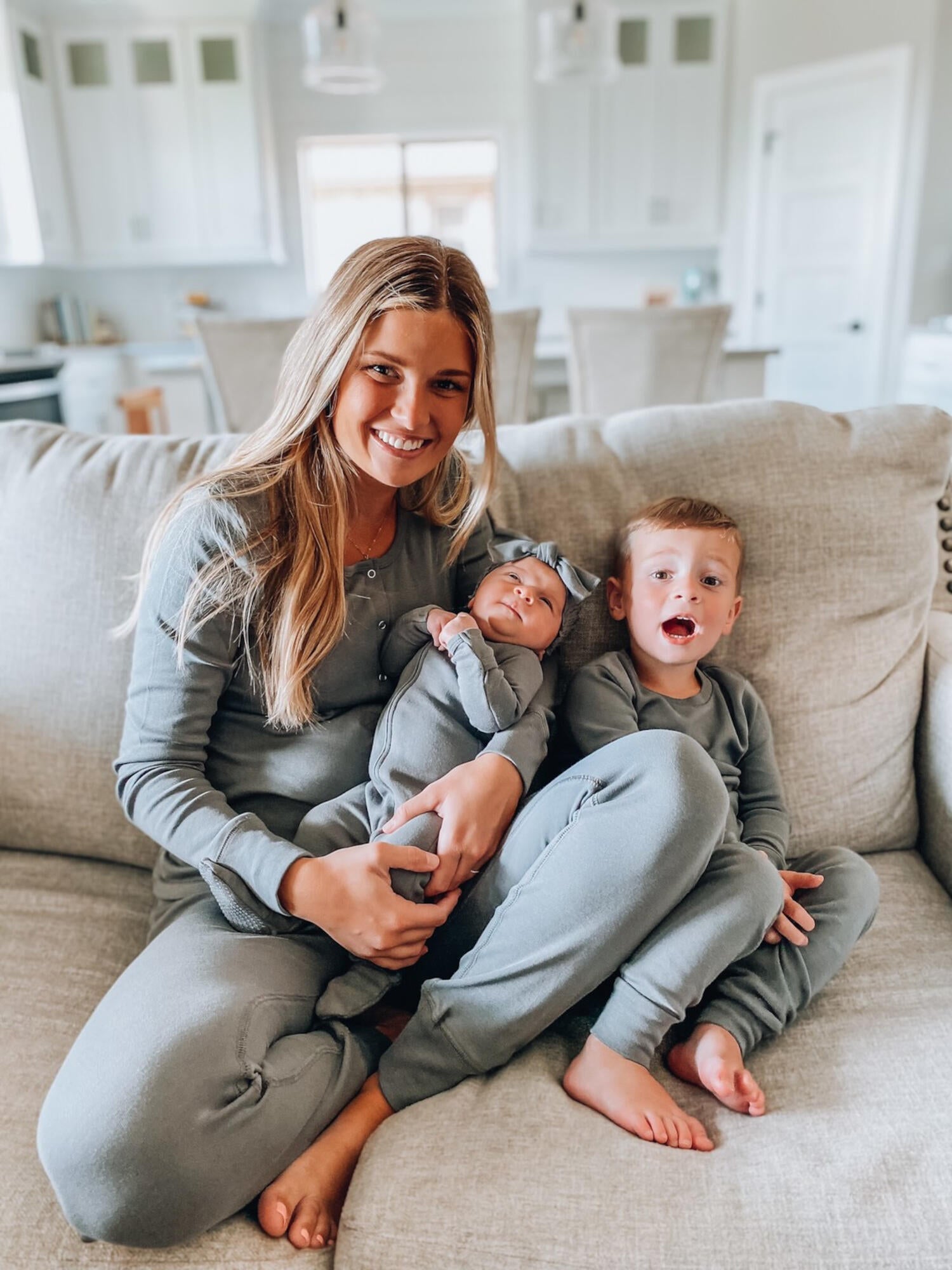 Mommy & Me Bundle in Gray