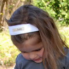 White | Organic Headband