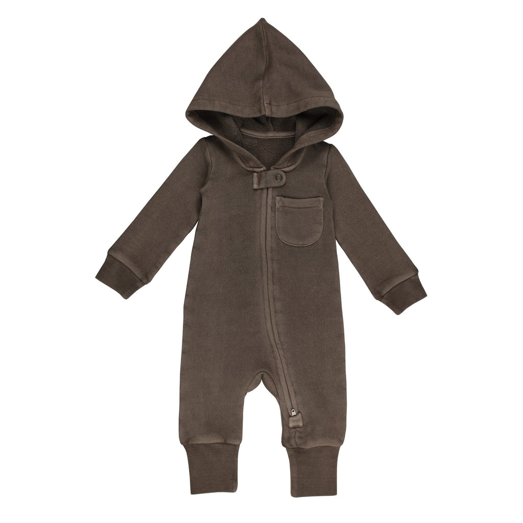 Bark | Organic Cozy Zipper Romper