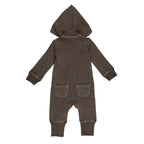 Bark | Organic Cozy Zipper Romper