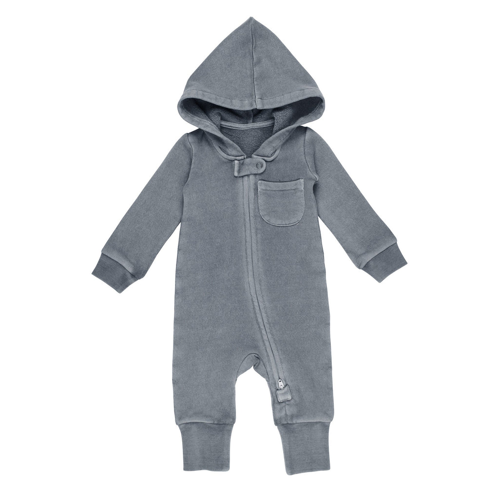 Moonstone | Organic Cozy Zipper Romper