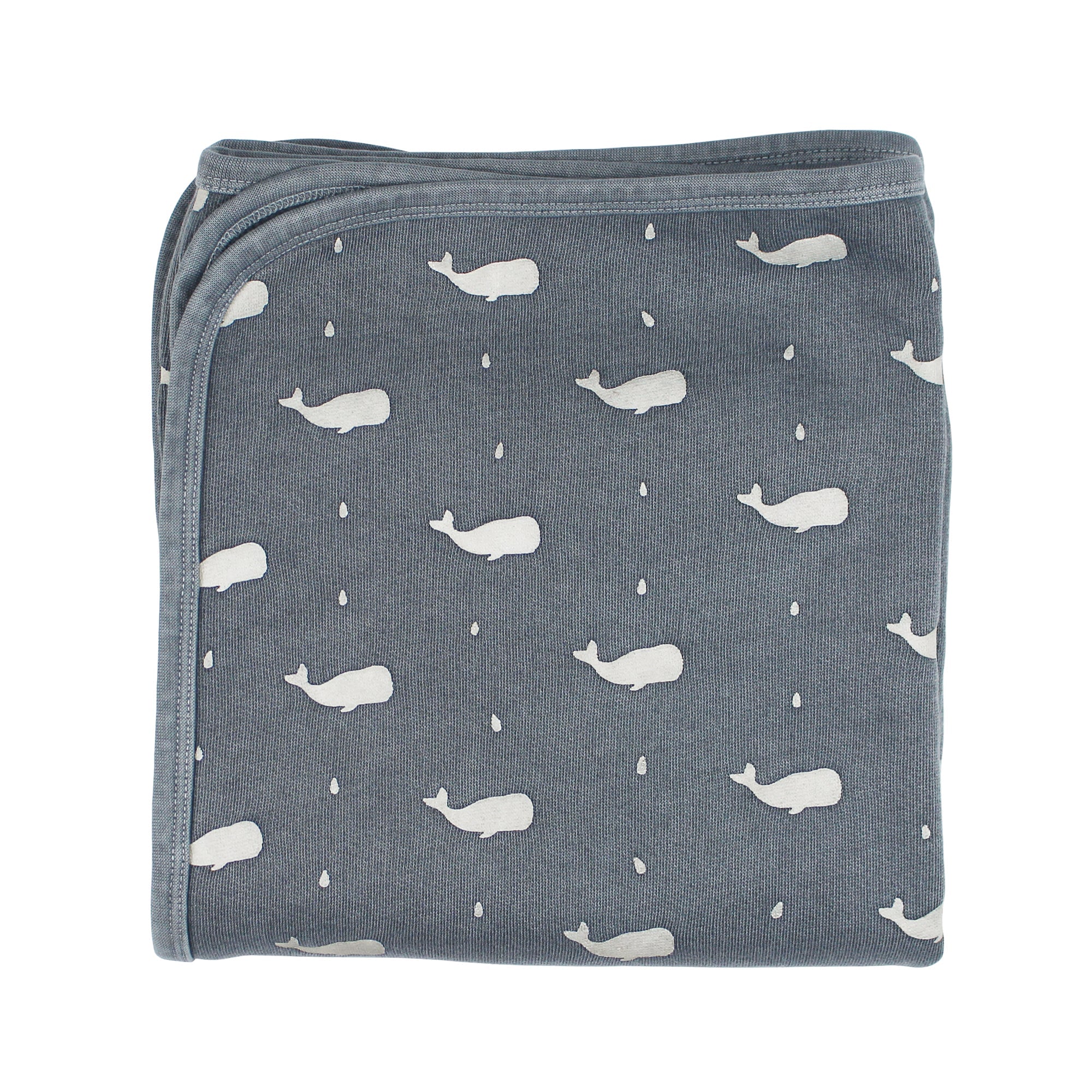 Moonstone Whale | Organic Cozy Blanket