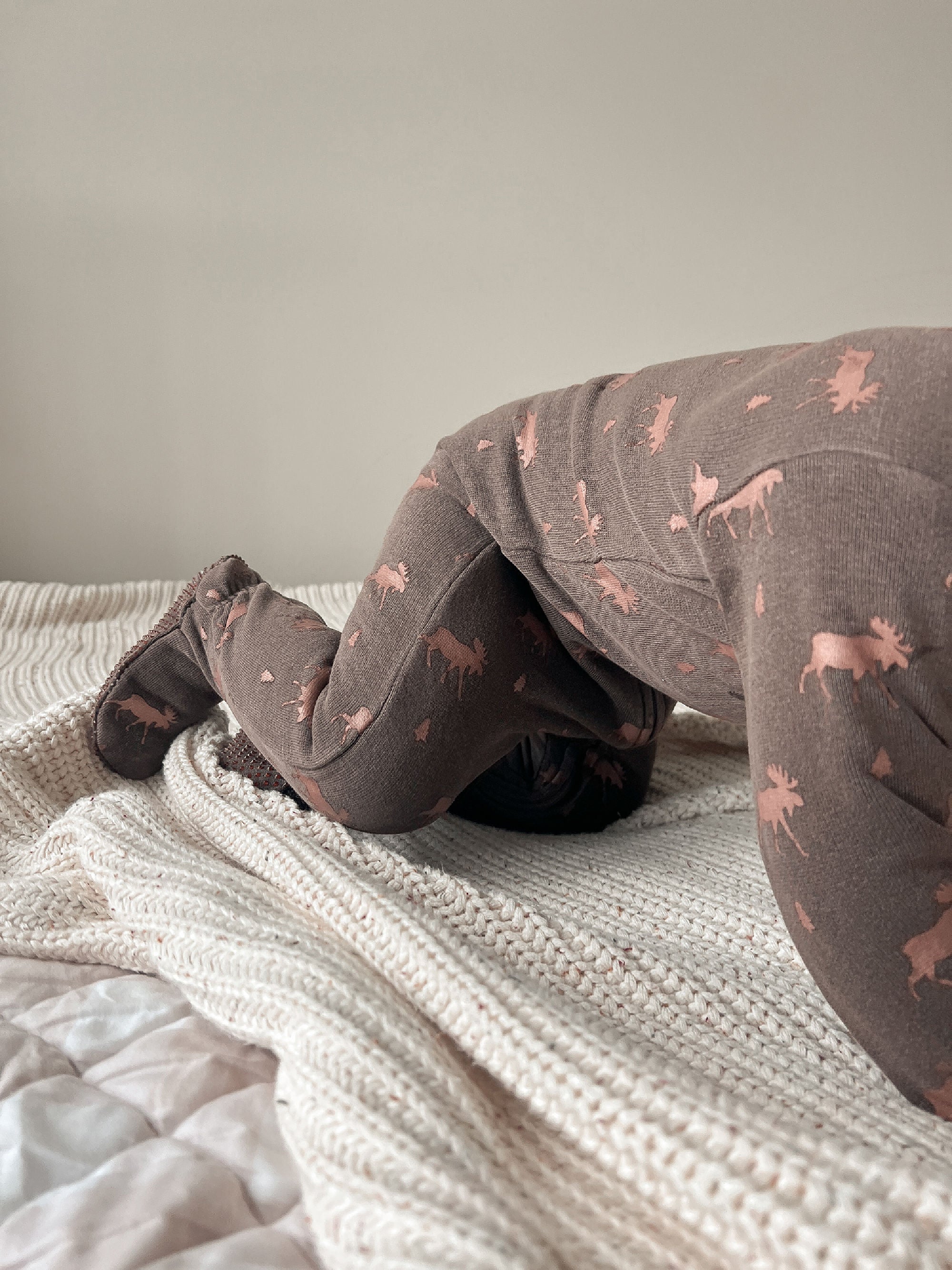 Bark Moose | Organic Cozy Zipper Footie