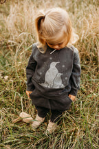 Coal Penguin | Organic Cozy Graphic Sweatshirt & Jogger Set