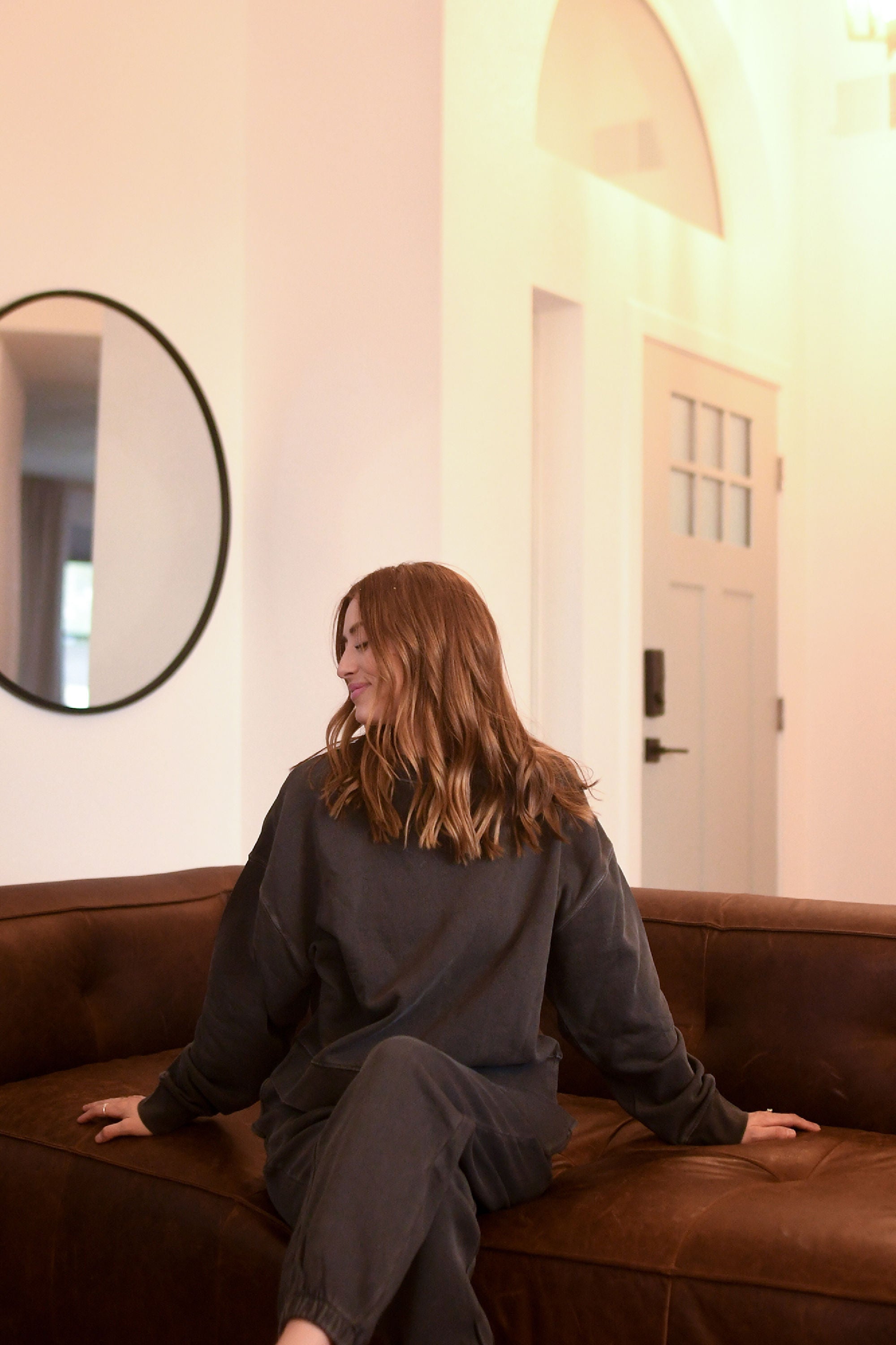 Coal | Women's Organic Fleece Crewneck