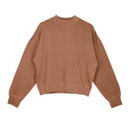 Latte | Women's Organic Fleece Crewneck
