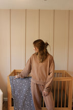 Latte | Women's Organic Fleece Joggers