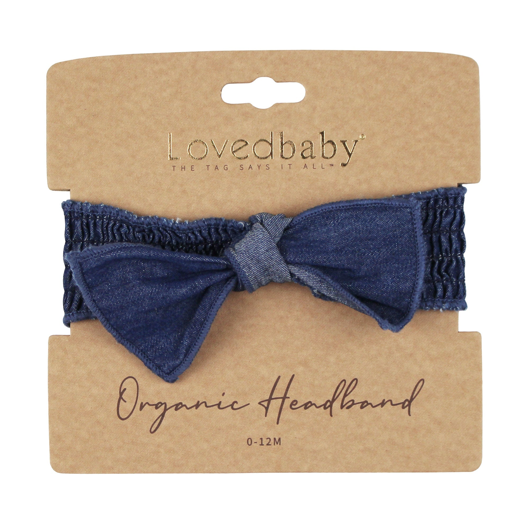 Denim | Denim Smocked Headband