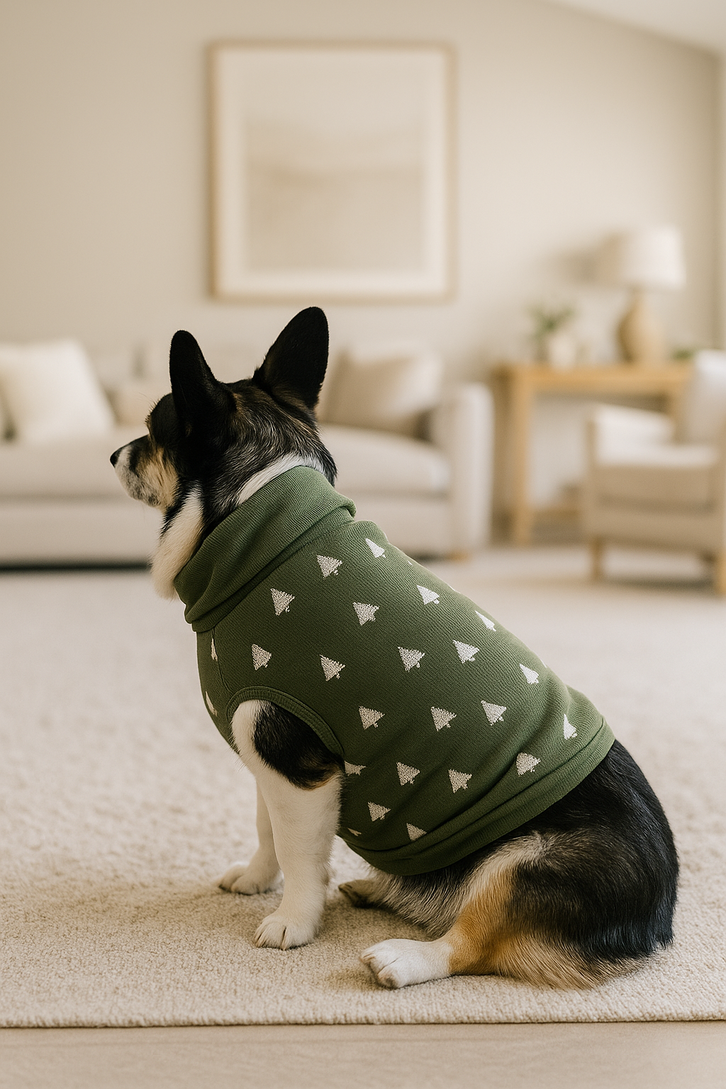 Frosty Pine | Holiday Dog Sweater