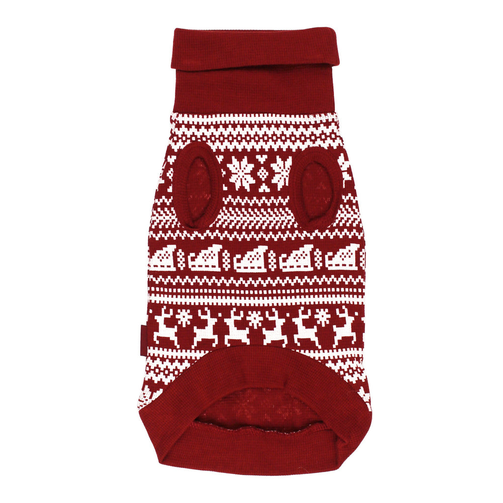 Santa's Sleigh | Holiday Dog Sweater