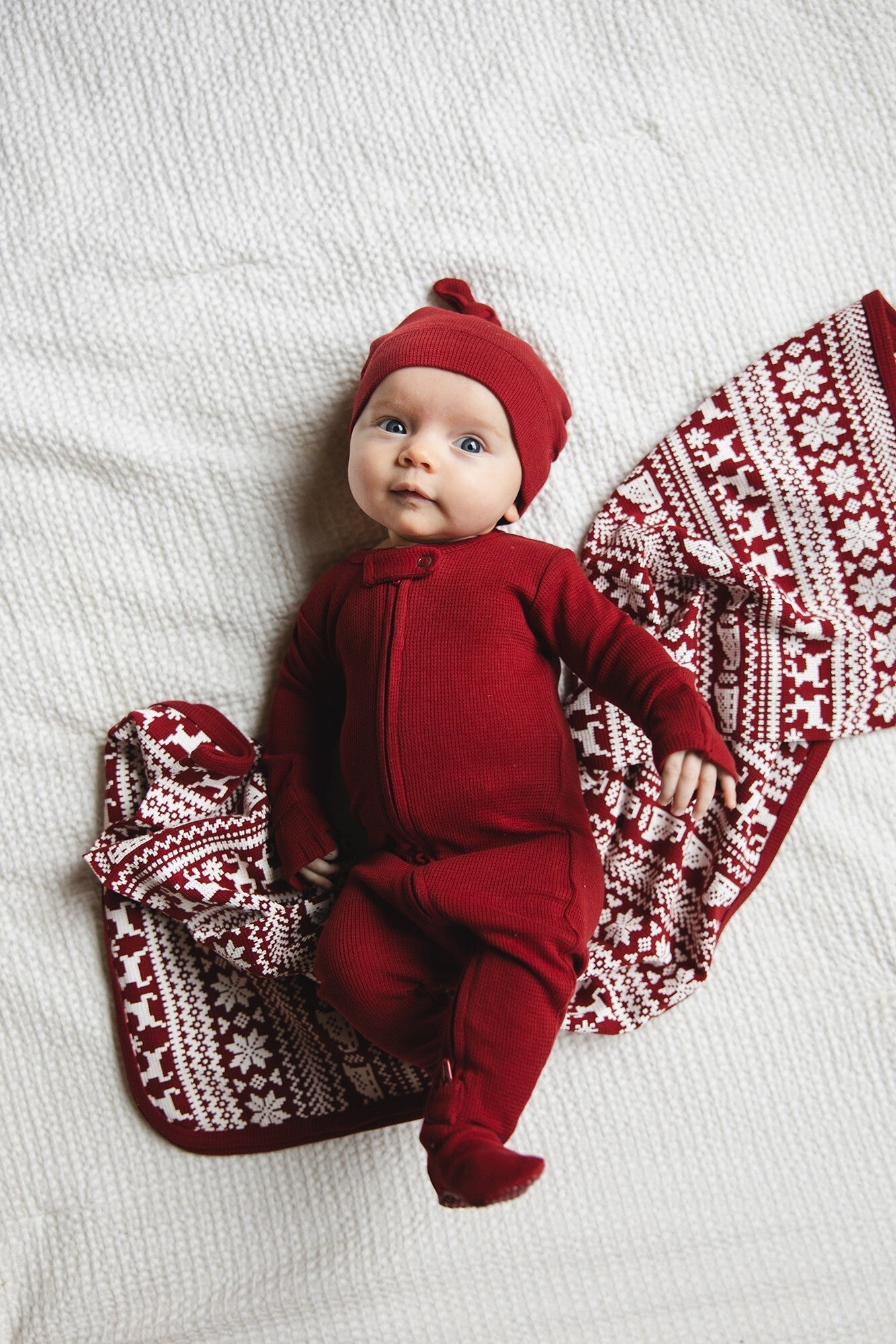 Santa's Sleigh | Holiday Thermal Blanket