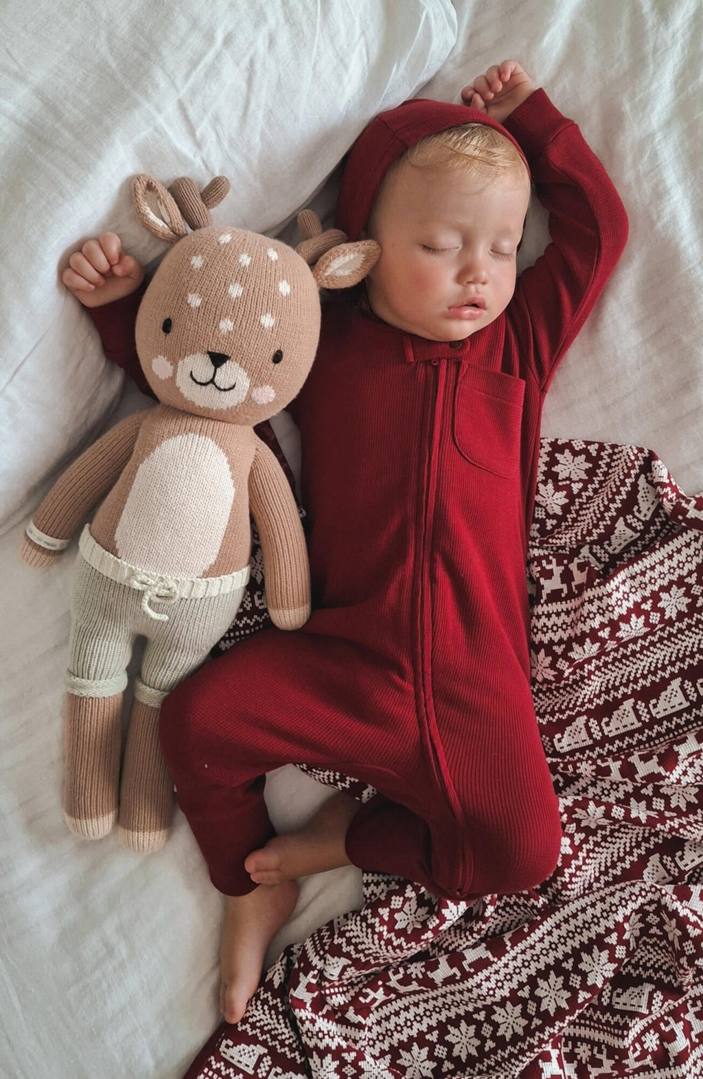 Santa's Sleigh | Holiday Thermal Blanket
