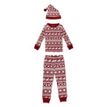 Santa's Sleigh | Holiday Thermal Long-Sleeve PJ & Cap Set