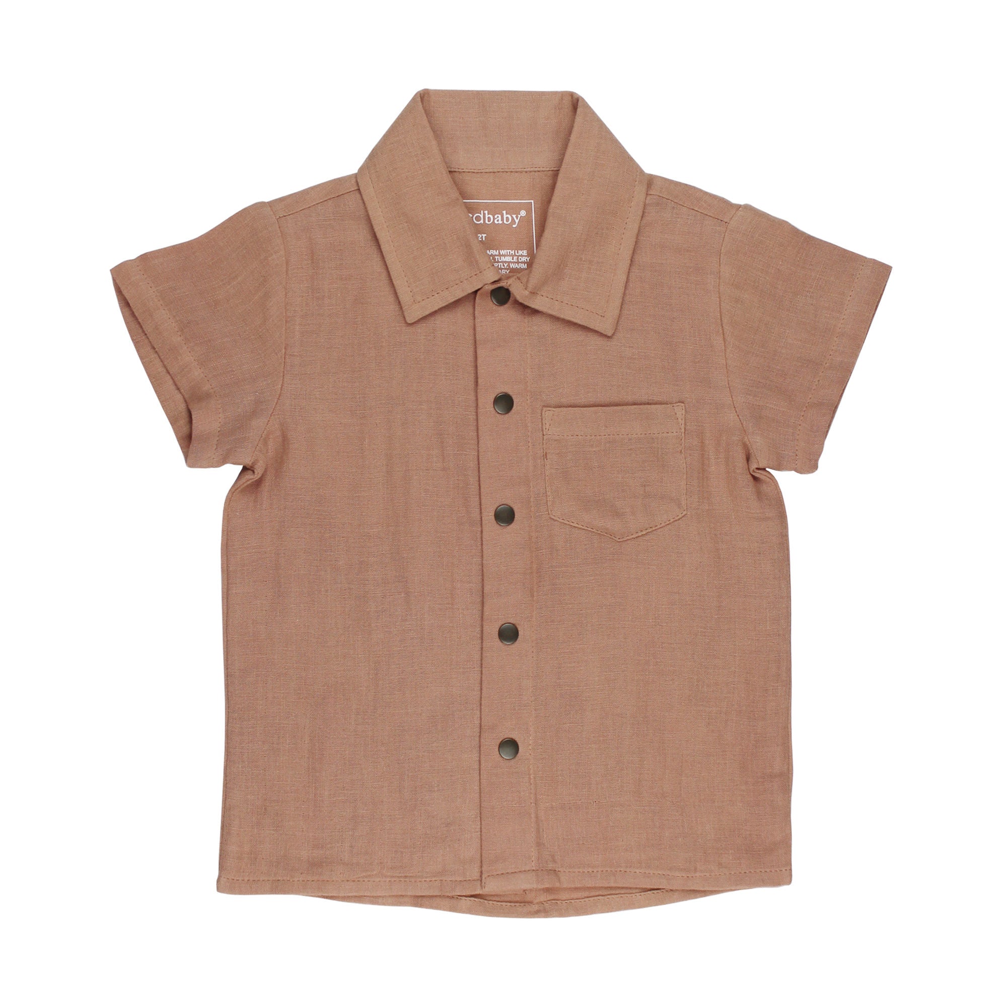 Adobe | Kids' Muslin Button-Up S/Sleeve