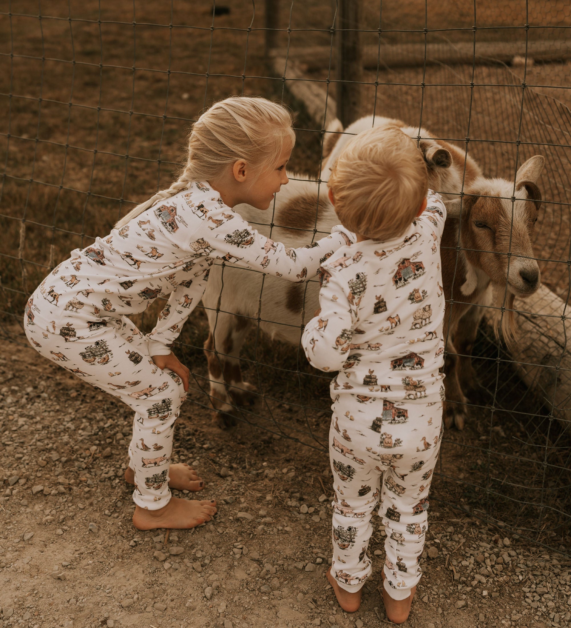 Farm Friends | Kids' Organic PJ Set