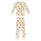 Highland Cow | Kids' Organic PJ Set