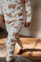 Highland Cow | Kids' Organic PJ Set