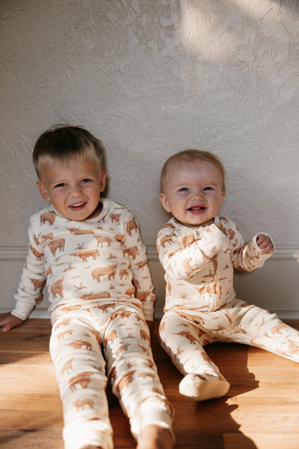 Highland Cow | Kids' Organic PJ Set