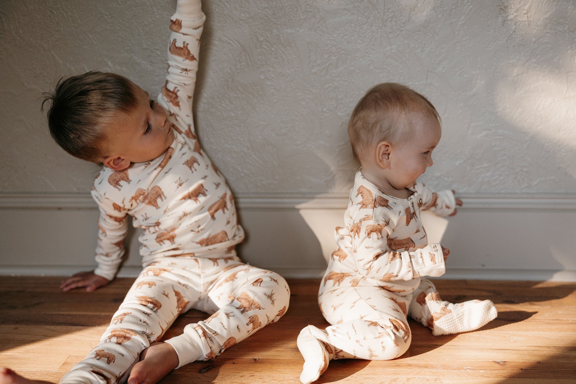 Highland Cow | Kids' Organic PJ Set
