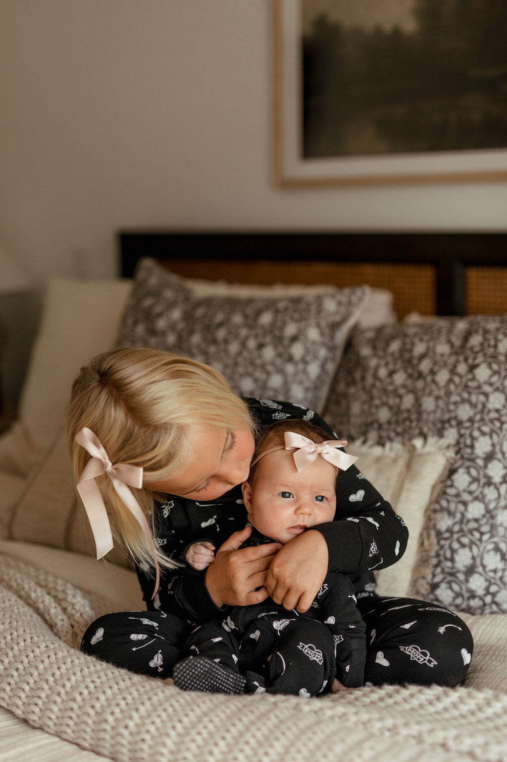 Mom Heart | Kids' Organic PJ Set