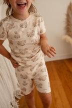 Blush Boots | Kids' Organic PJ Set