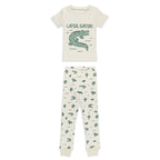 Alligator | Kids' Organic S/Sleeve PJ Set