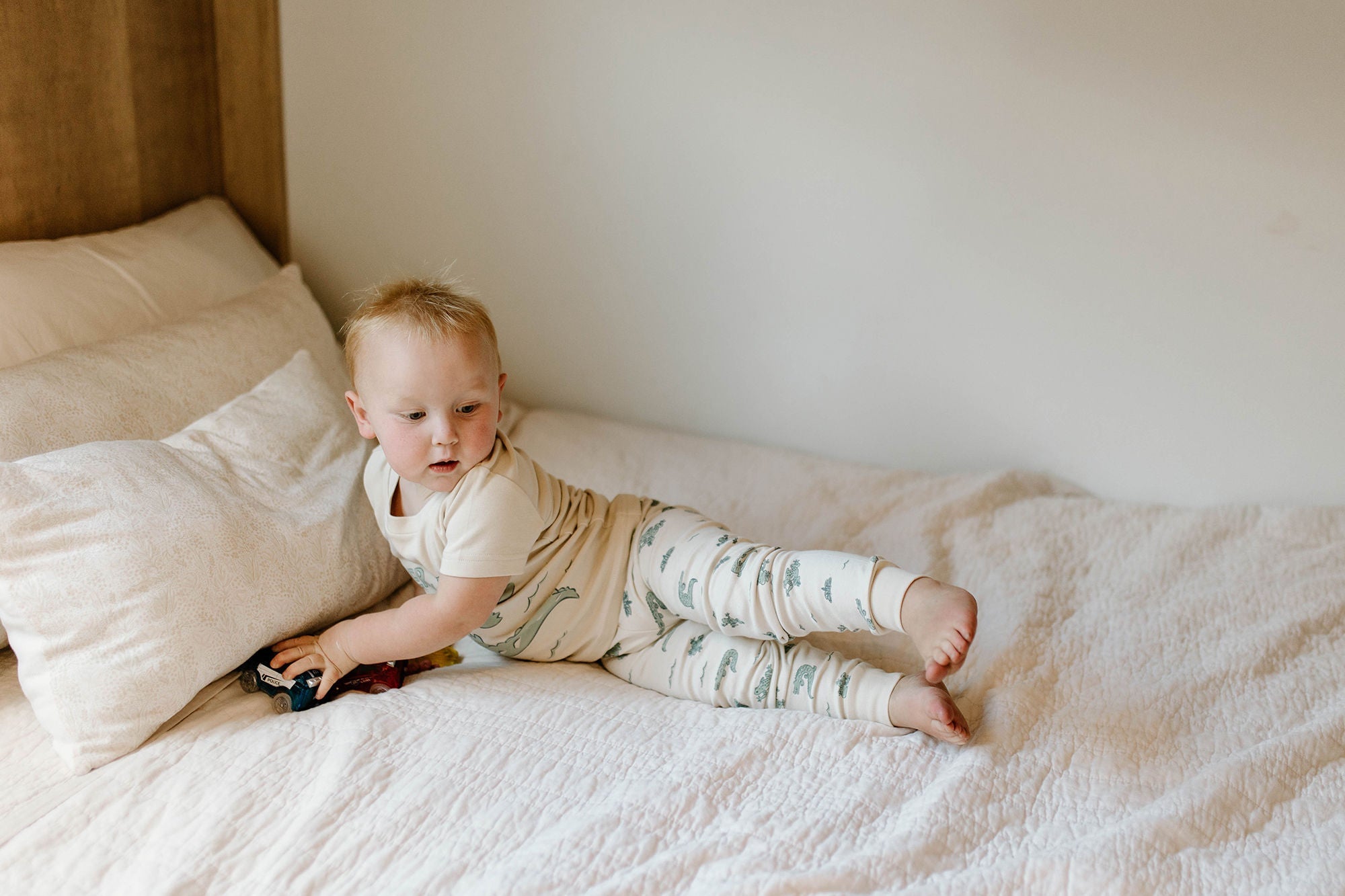 Alligator | Kids' Organic S/Sleeve PJ Set