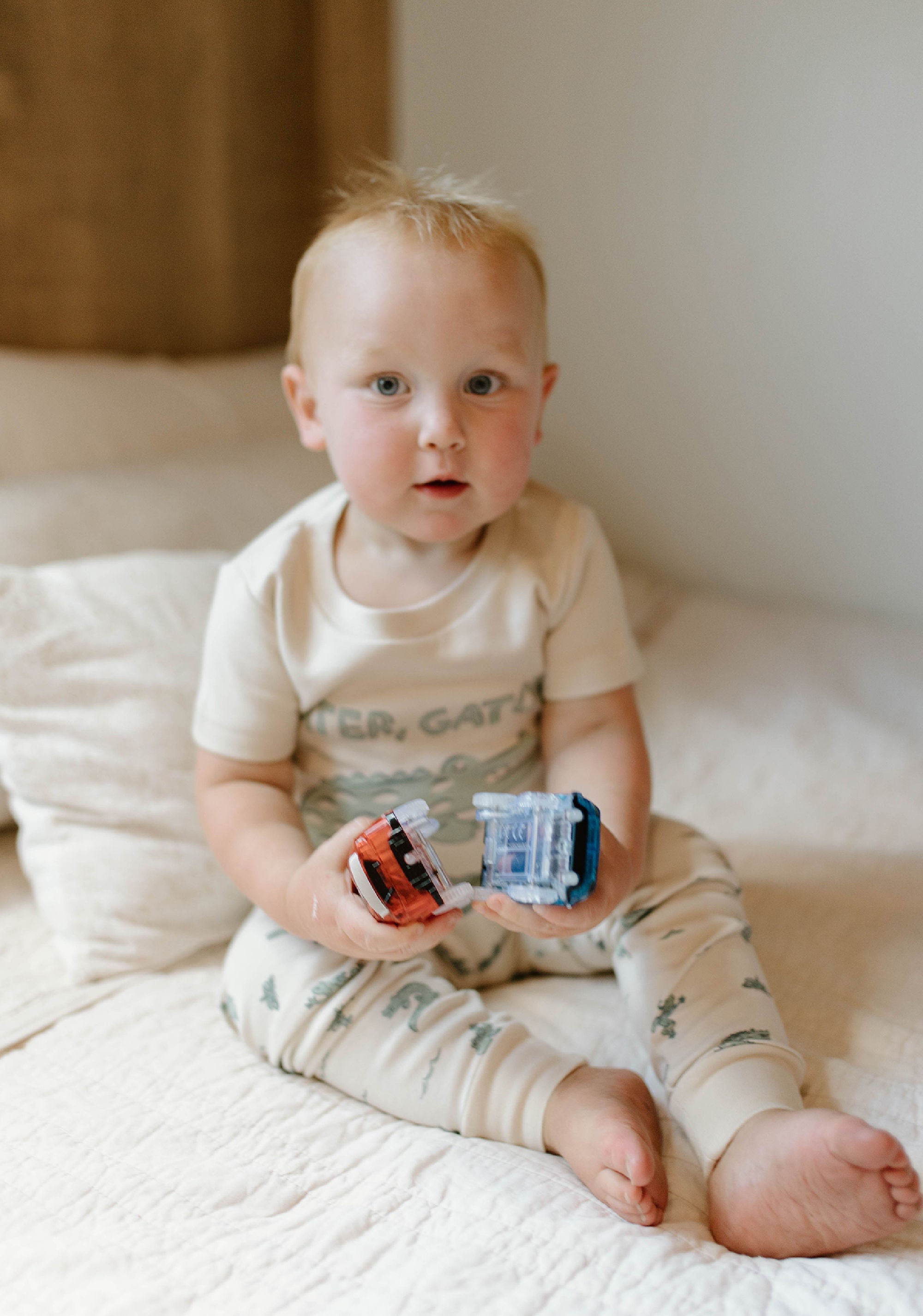 Alligator | Kids' Organic S/Sleeve PJ Set
