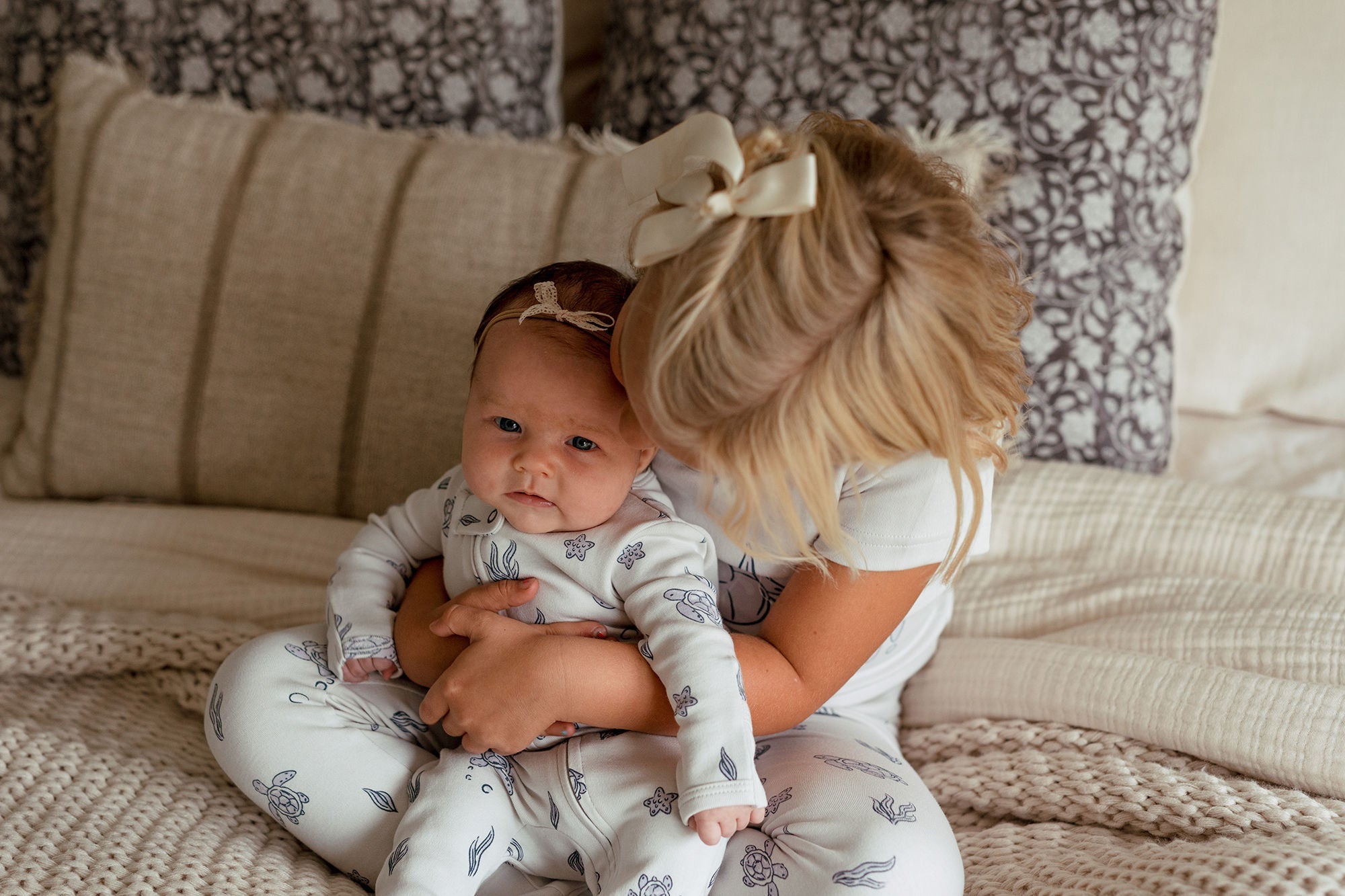 Sea Turtle | Kids' Organic S/Sleeve PJ Set