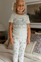 Sea Turtle | Kids' Organic S/Sleeve PJ Set