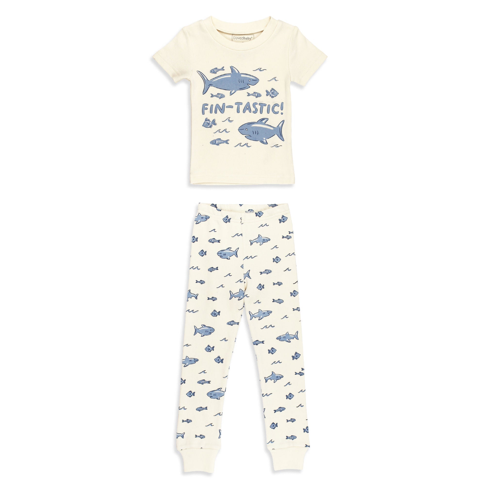 Shark | Kids' Organic S/Sleeve PJ Set