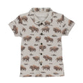 Bison | Kids' Organic Button-Up S/Sleeve